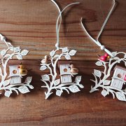 TIETZE Little bird ornament インテリアのアクセントにおすすめ ことりオーナメント