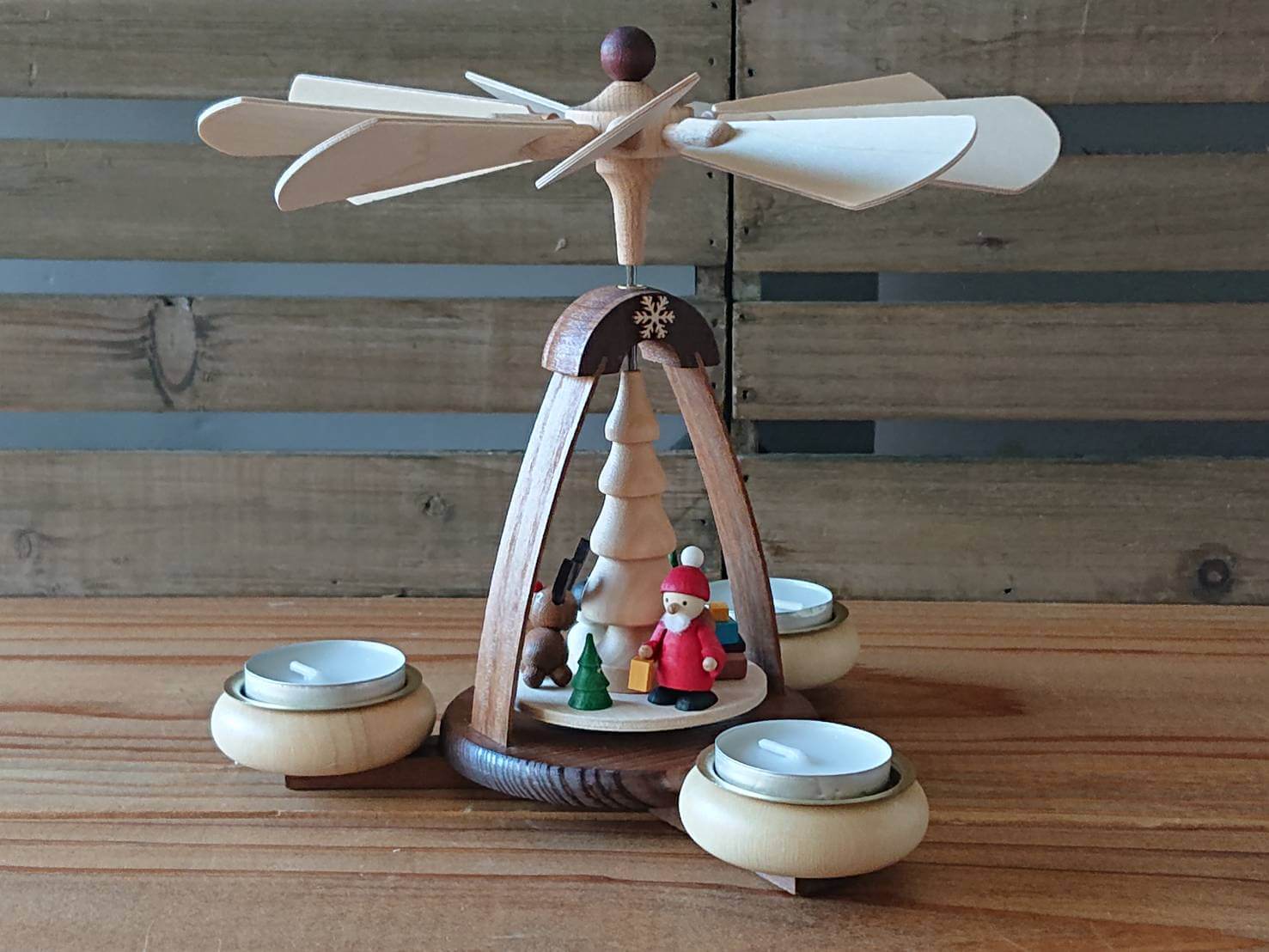 サンタとトナカイのウィンドミル - Paddy's