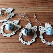 TIETZE glass ball ornament ガラスボールのオーナメント