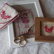 コウノトリの手芸ハサミ