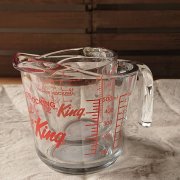 FIRE KING Measuring cup　毎日の定番キッチンツール アメリカ製のメジャーカップ