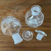 ガラスのしょうゆさし　はな　クリア