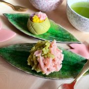 COSTA NOVA RIVIERA Laurel leaf Small plate 和菓子にも合うローレルリーフの小皿