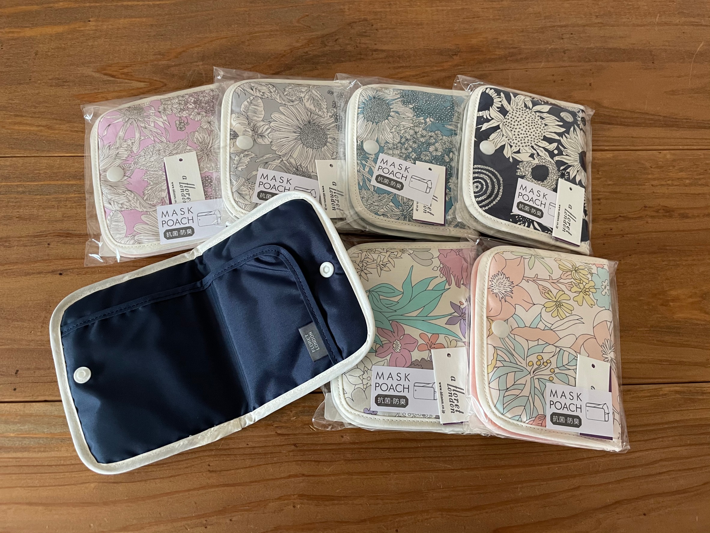 Liberty Print Mask Pouch 2021SS