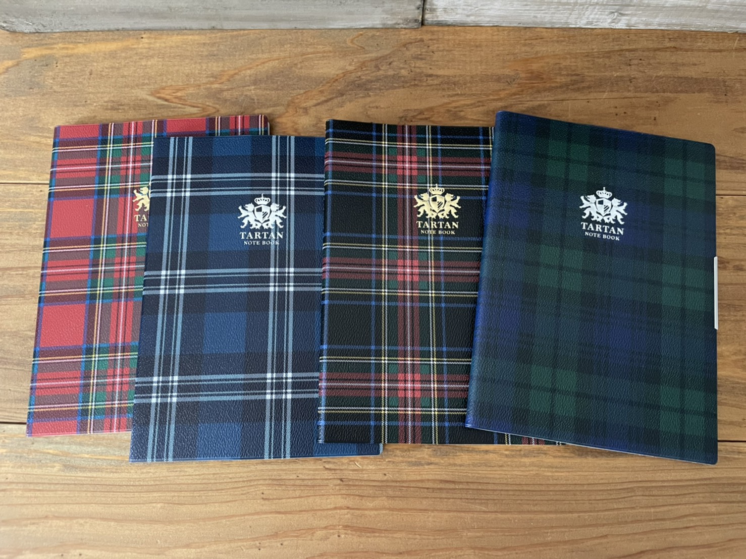 TARTAN CHECK NOTE トラディショナルなタータンチェックのノート