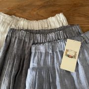 COTTON HOUSE AYA MARONIE SKIRT SUMMER LINEN