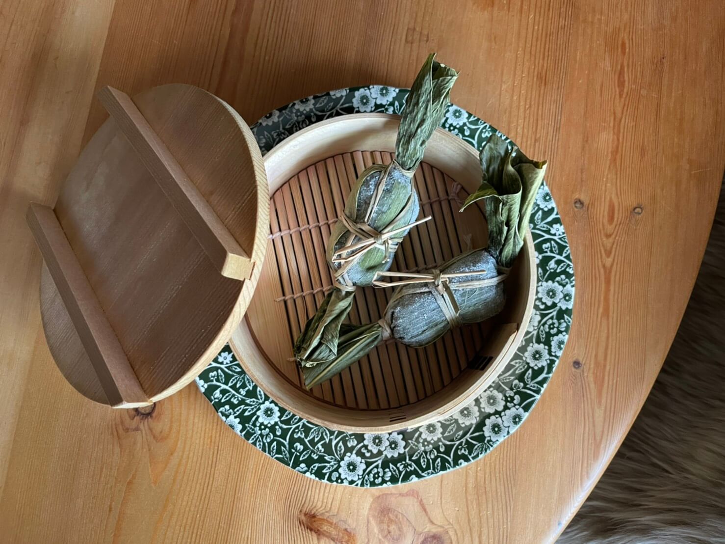 蒸しものが美味しい 桧 わっぱ蒸篭