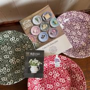 Burleigh Calico 8 Color Plate　バーレイキャリコ8カラープレート