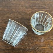 La Rochere ザングショットグラス　ゴールド