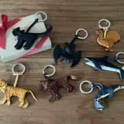LA CUOIERIA LEATHER KEY CHAIN NEW ラ クオイエリア レザーキーホルダー