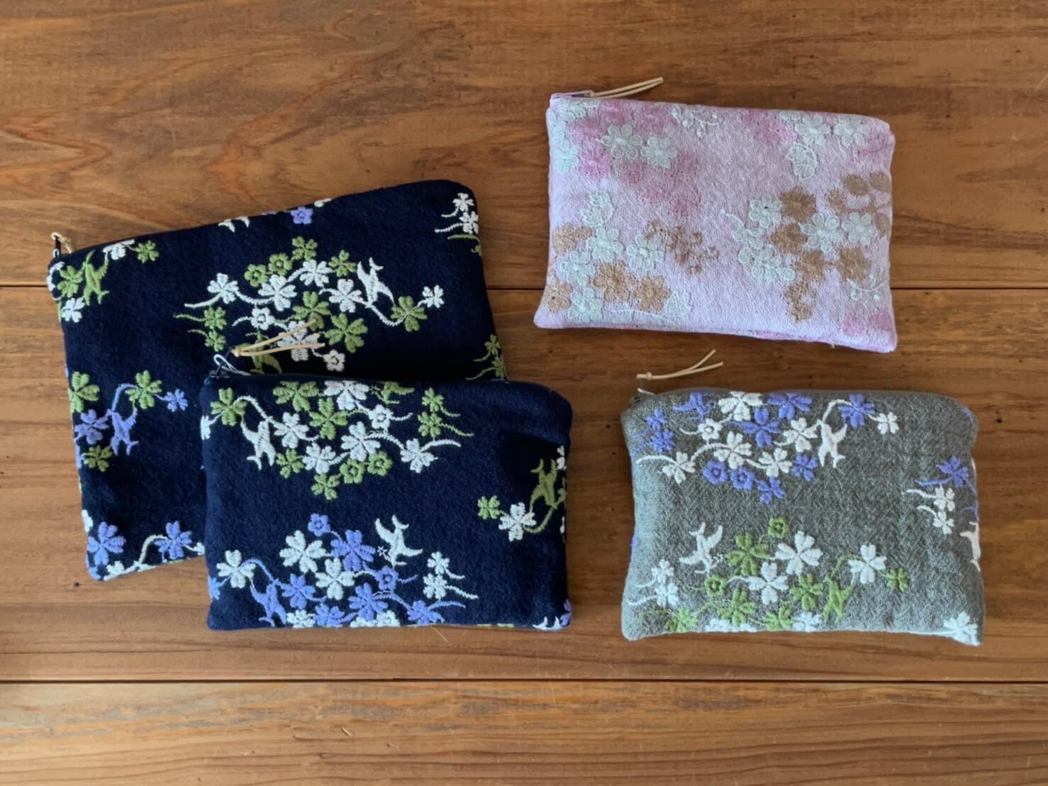 COTTON HOUSE AYA embroidery BAG &porch