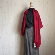 BRONTE BY MOON Stall 上質な無地の大判ストール