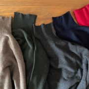 HARLAY OF SCOTLAND 2021 POLO メリノカシミヤニット