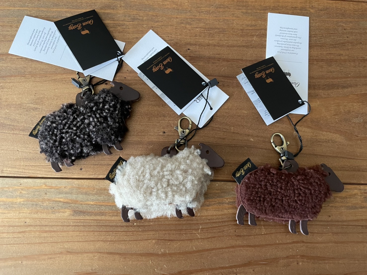 OWENBARRY SHEEP SKIN key ring 