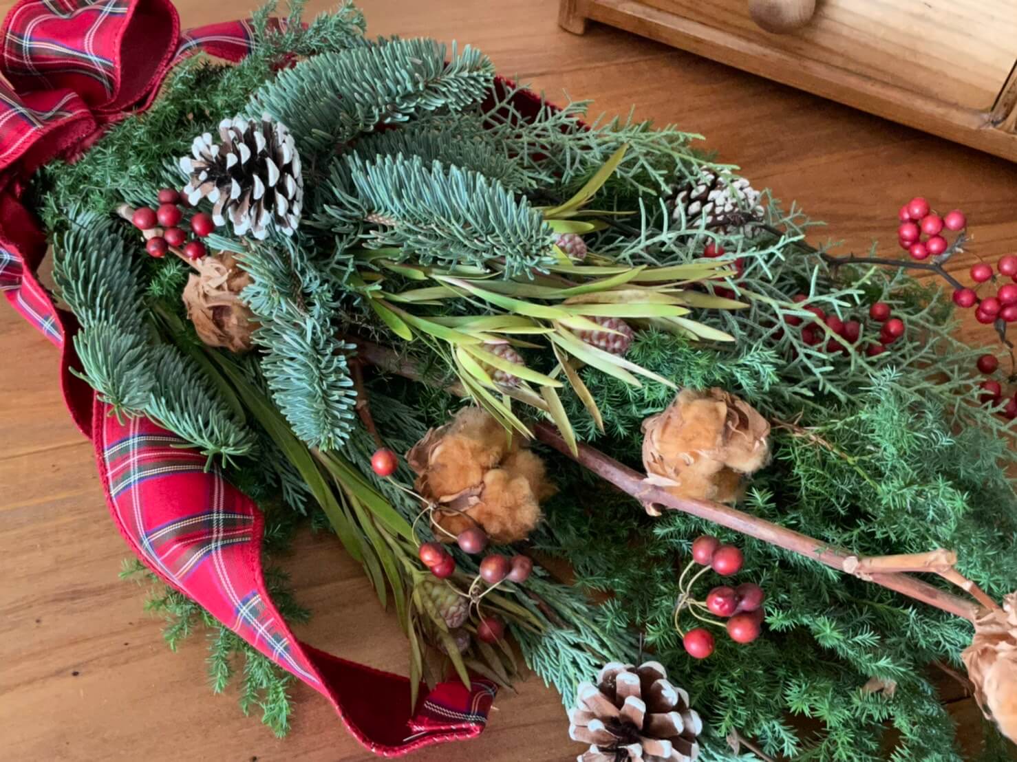 Christmas wreath ＆Swag 2021 クリスマスリースとスワッグ