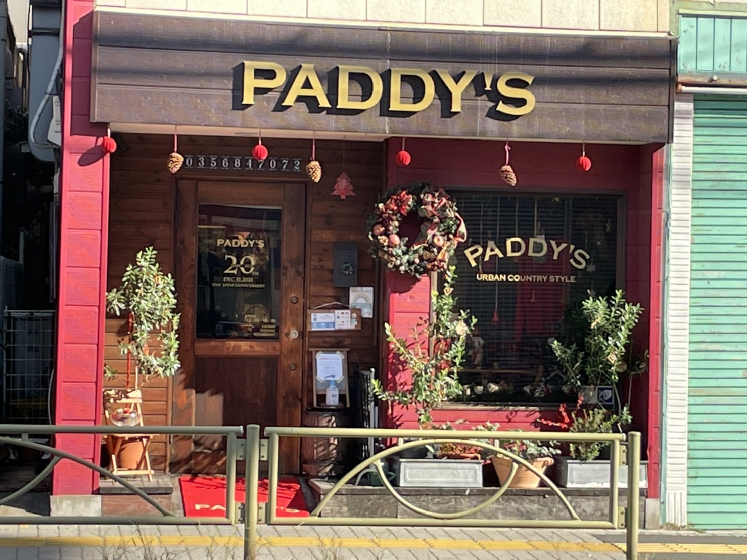 PADDY'S  20TH ANNIVERSARY
