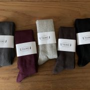 YUINO リブコットンハイソックス NEW COLOR