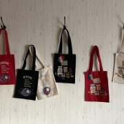 ALMA MATER アルママター キャンバスプリントトートバッグ