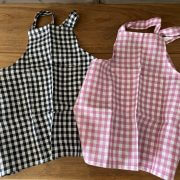 fog linen work Linen Kids Apron キッズエプロン