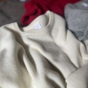 nofl 鹿の子編みクルーネックニット2023