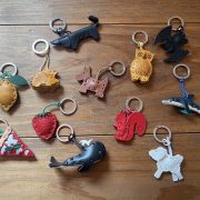 LA CUOIERIA クオイエリア レザーキーホルダーNEW