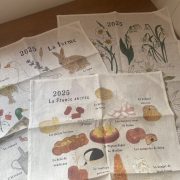 FOG LINEN WORK リネンファブリックカレンダー2025