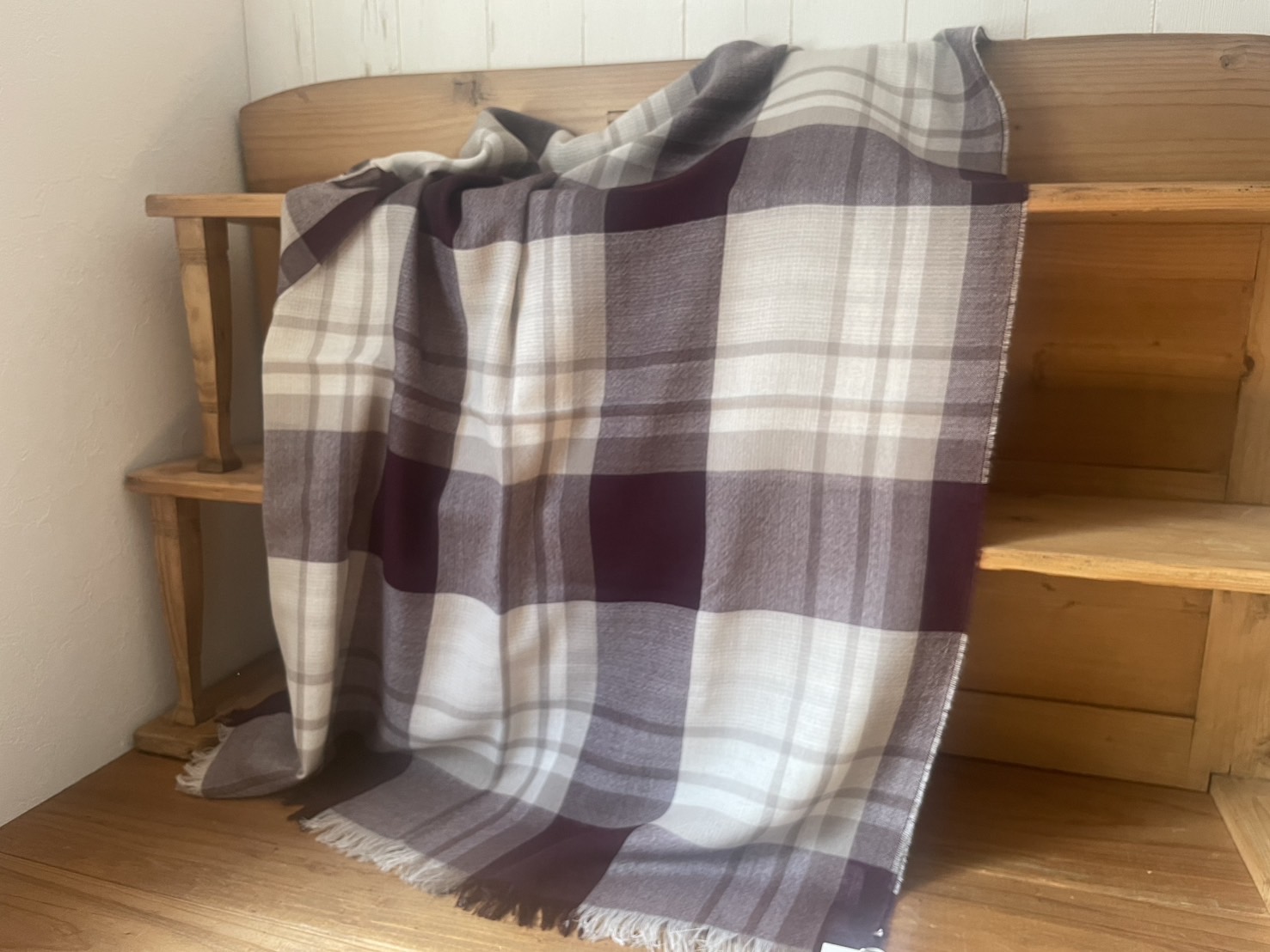 JOHNSTONS OF ELGIN EXTRA FINE MERINO ジョンストンズメリノウールストール