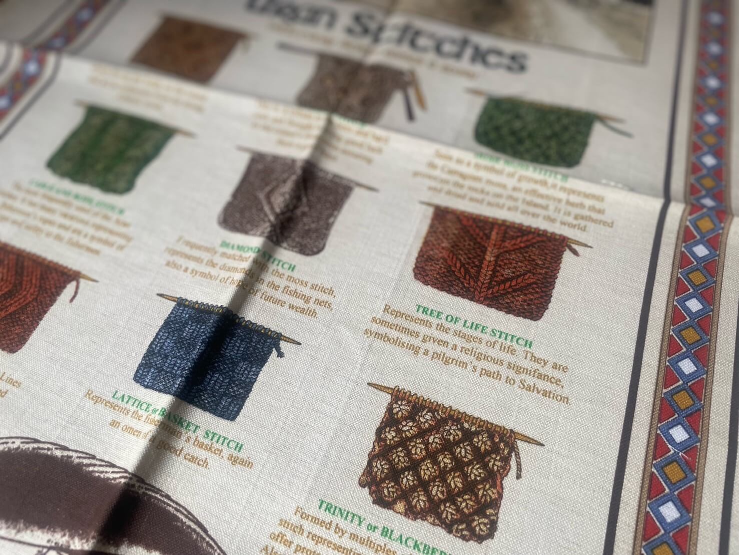 イギリス製のティータオル