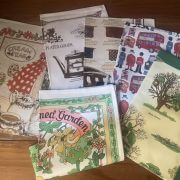 イギリス製のティータオル