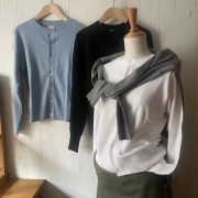 gicipi クルーネックカーディガン GRANATA