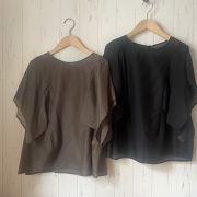 Utiliteシルクコットンブラウス