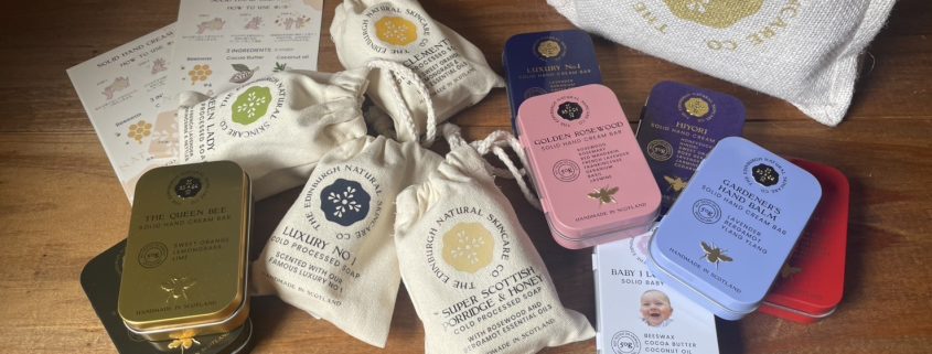 THE EDINBURGH NATURAL SKINCARE エディンバラナチュラルスキンケアハンドクリームバー＆ソープ
