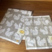 Anorac りすの柄のタオル