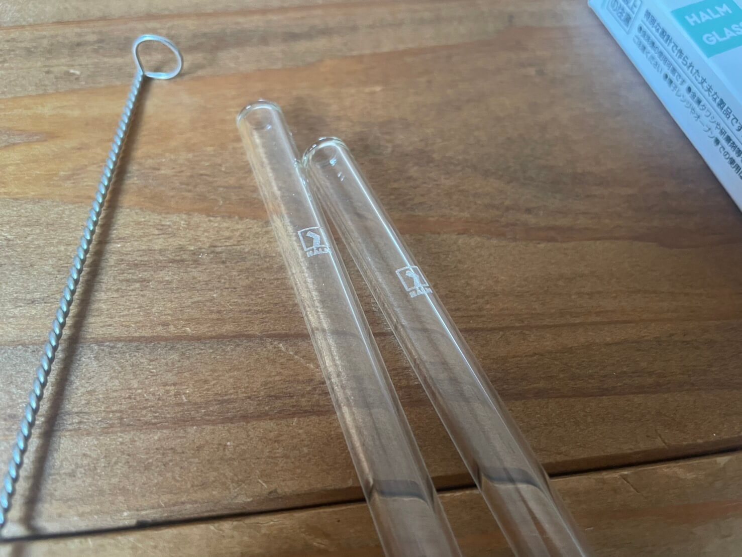 HALM（ハルム）ガラスストローセット