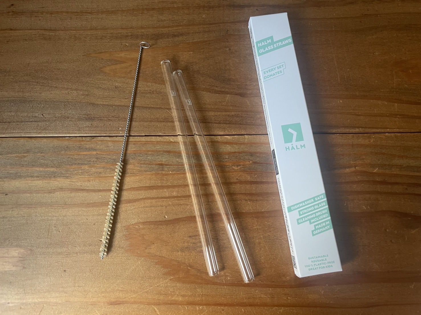 HALM（ハルム）ガラスストローセット