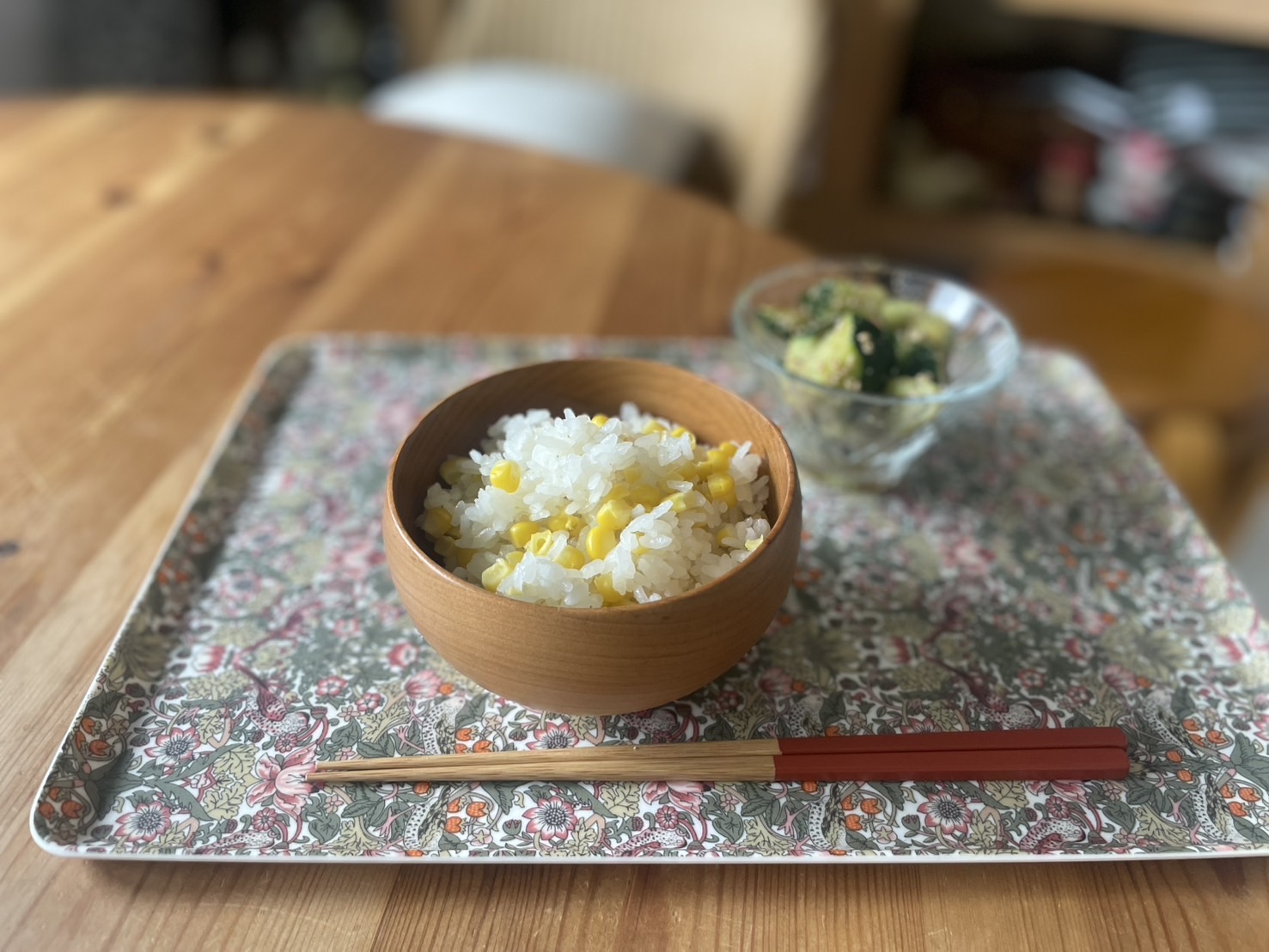 とうもろこしの炊き込みご飯