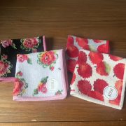 FEILER LES POMMES ＆LACY ROSE DOT