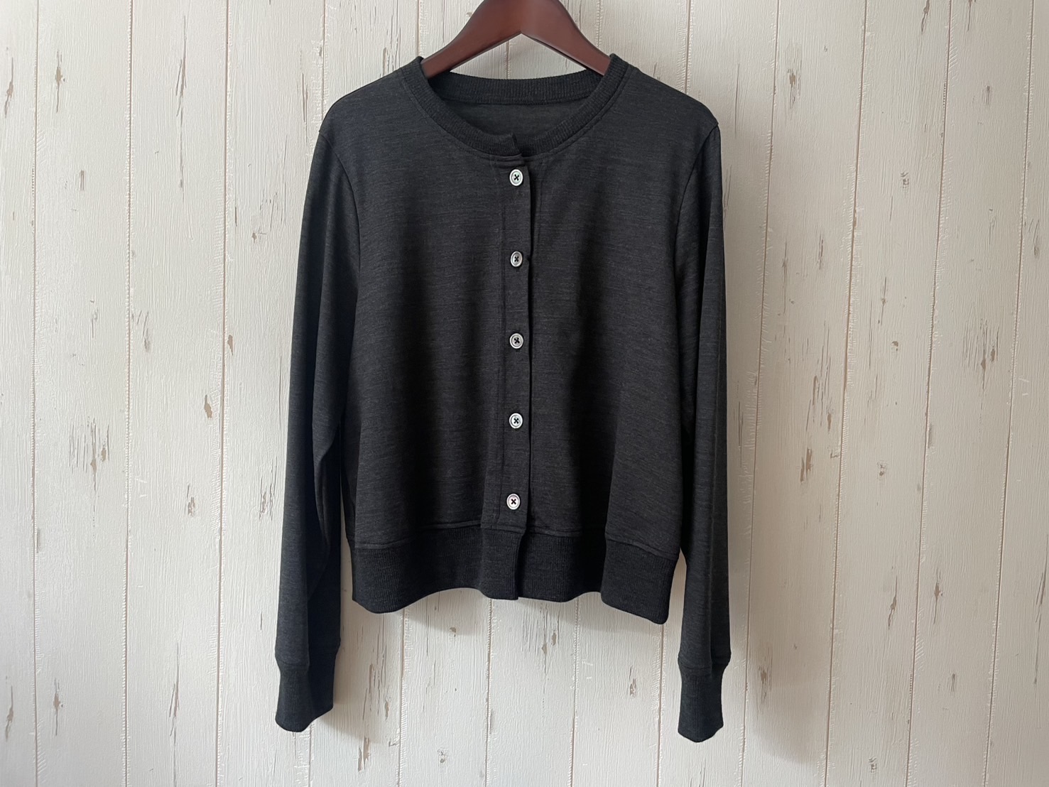 Cotton House Aya ウォッシャブルウールカーディガン