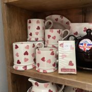 Emmabridgewater Pink Heartとハートパスタ