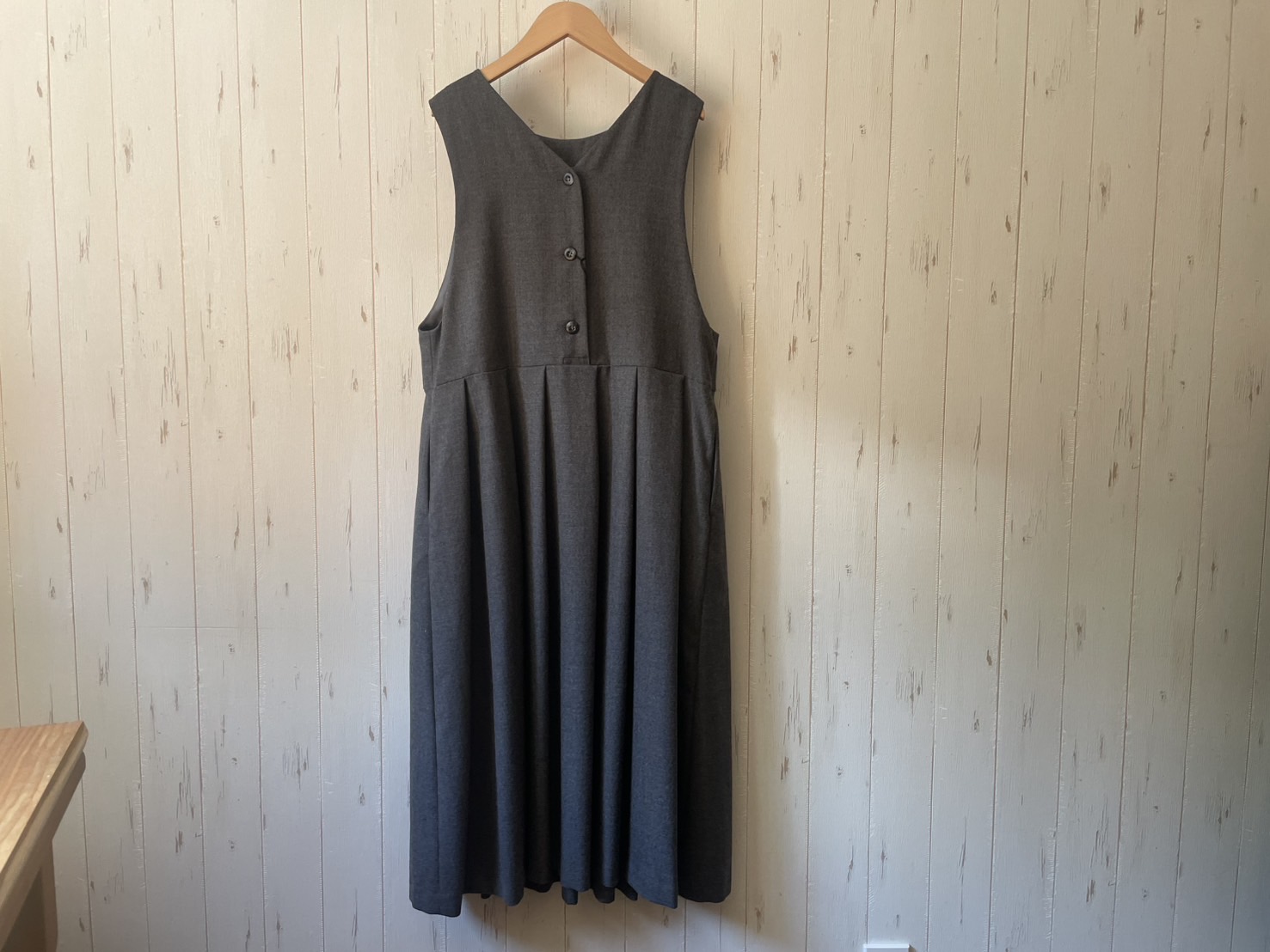 Utilite ウール 2wayジャンパースカート