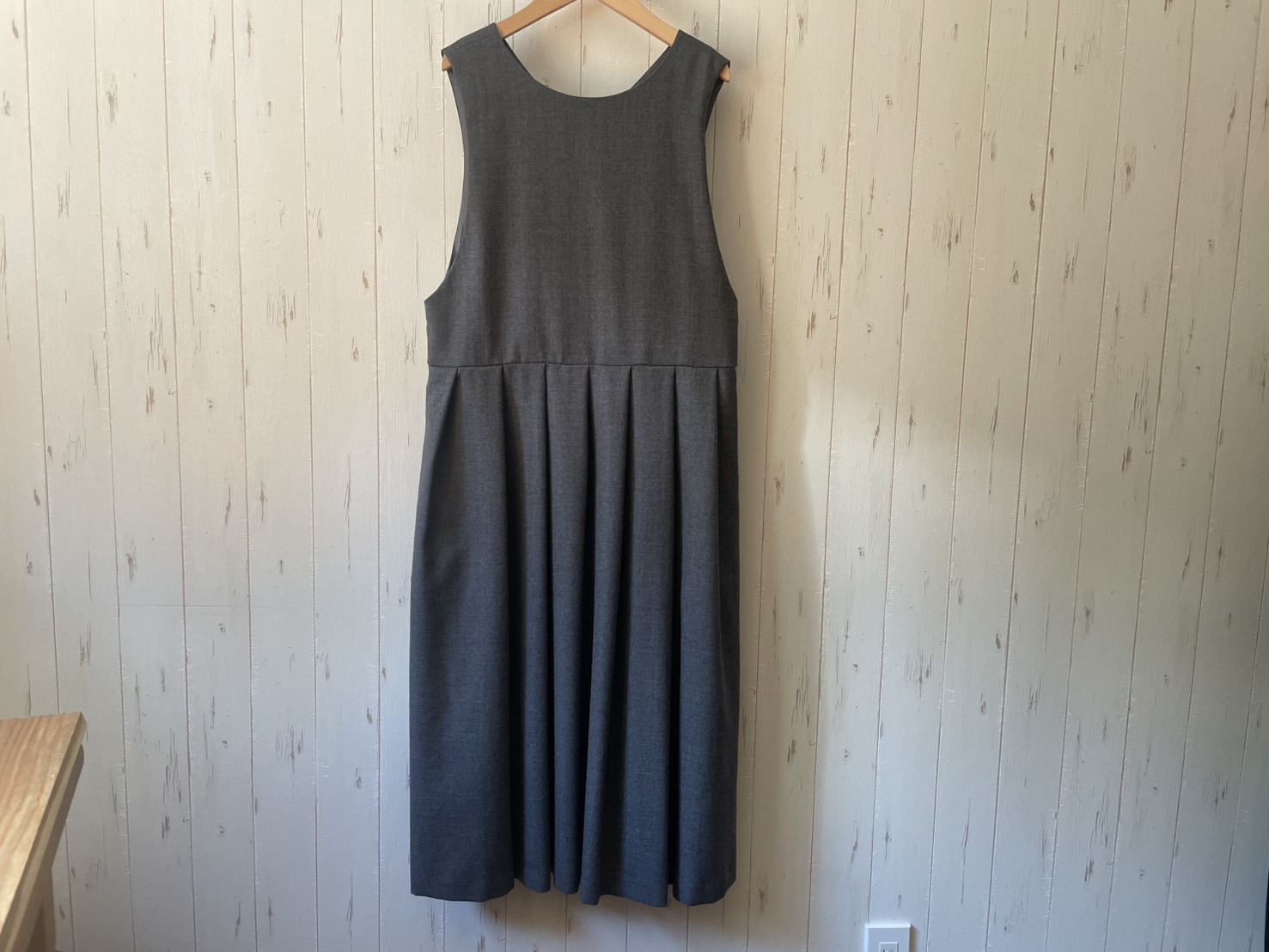 Utilite ウール 2wayジャンパースカート