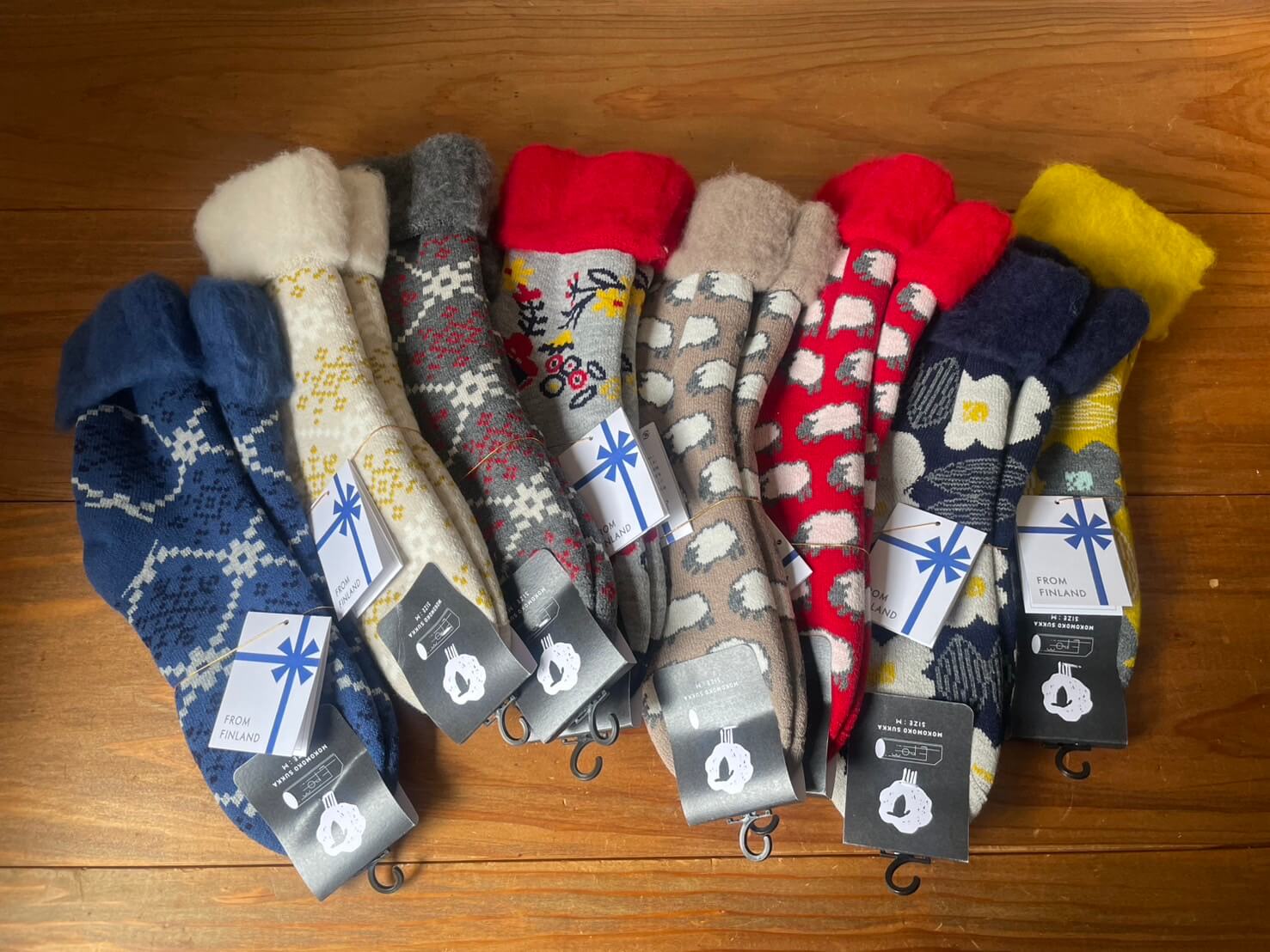 FINLAND ROOM SOCKS 2025　フィンランドもこもこソックス2025