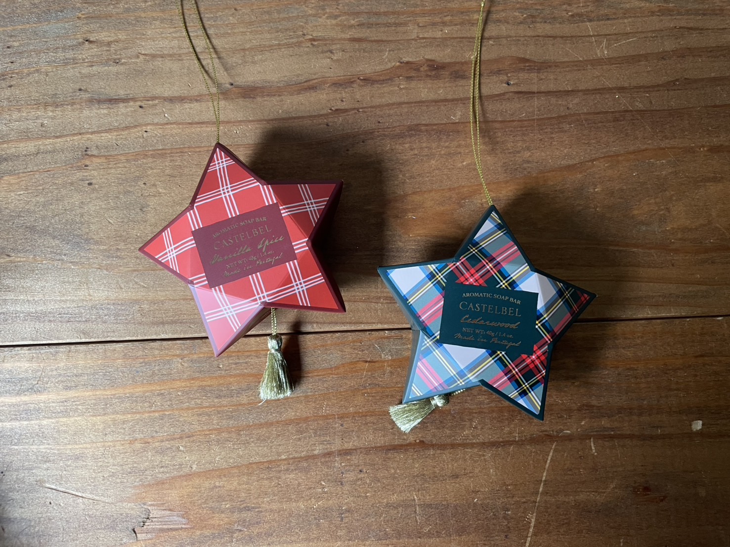 クリスマスシーズンのフレグランスとソープ