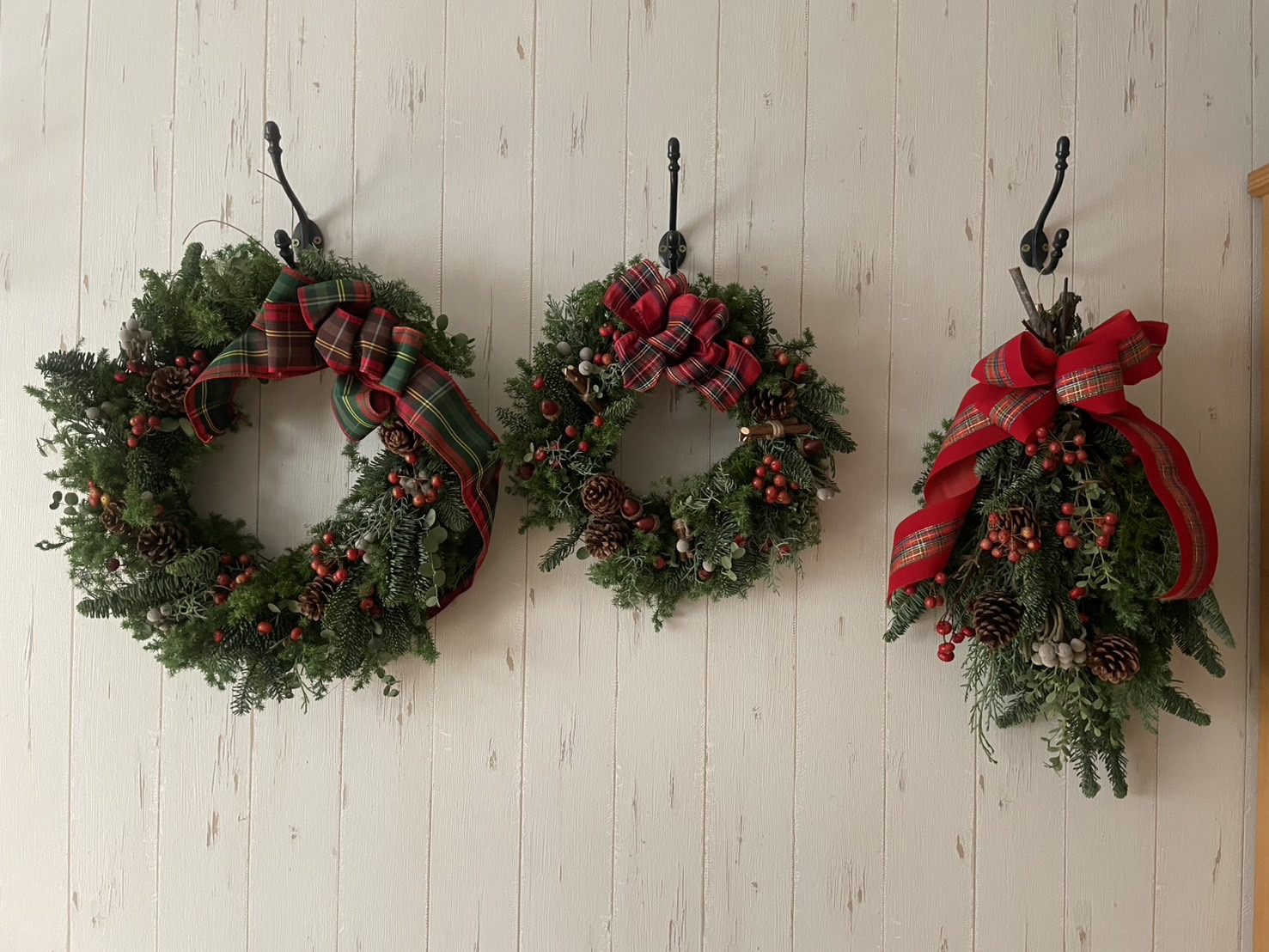CHRISTMAS WREATH ＆SWAG 2025 クリスマスリースとスワッグ