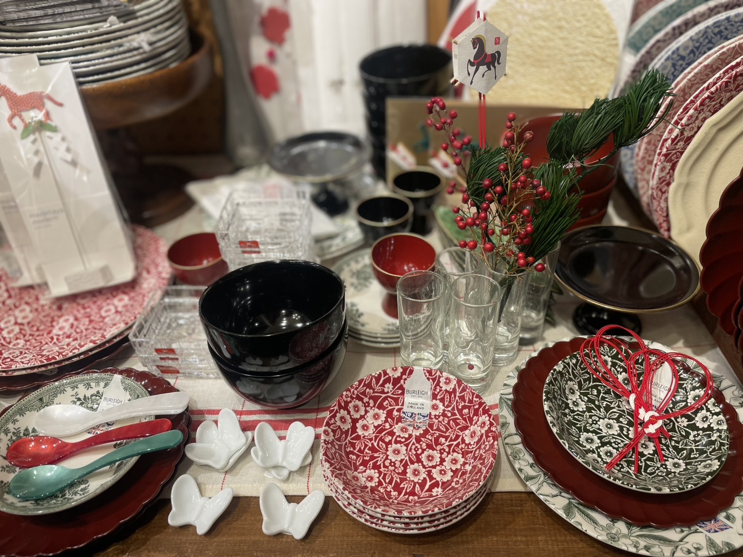 お正月のテーブル