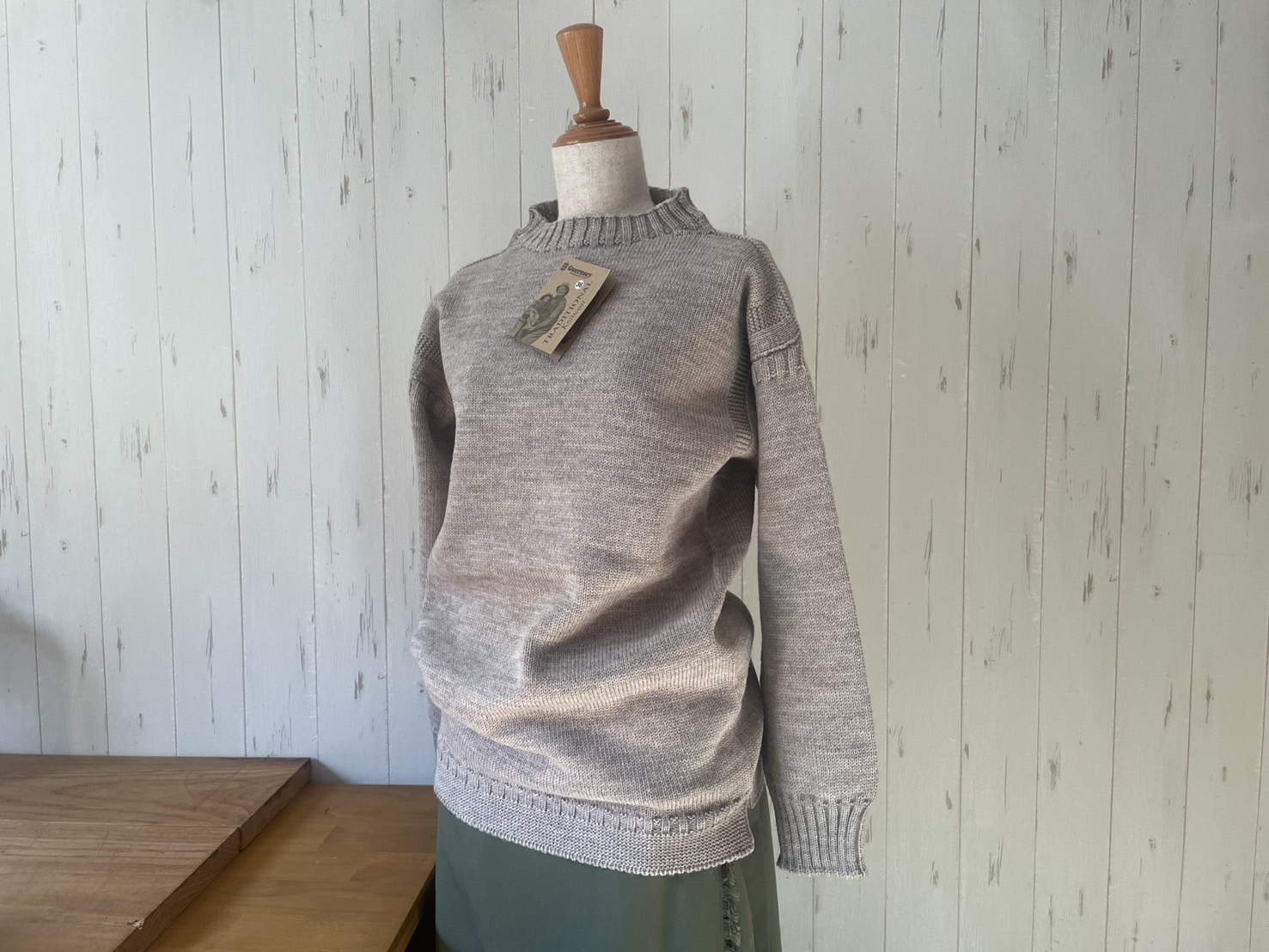 Guernsey Woollens フィッシャーマンセーター