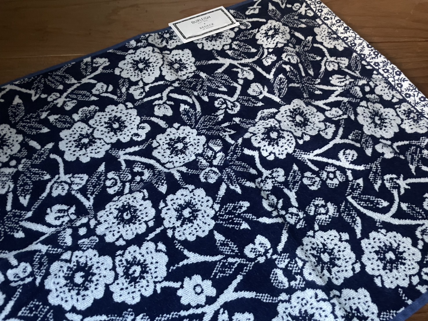 Burleigh × Bedeck フェイスタオル