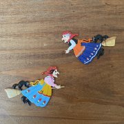 Wilhelm Schweizer　ヴィルヘルム・シュバイツァー社　錫オーナメント　魔女