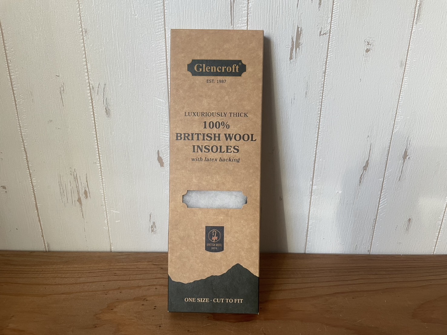 Glencroft グレンクロフト　BRITISH WOOLインソール