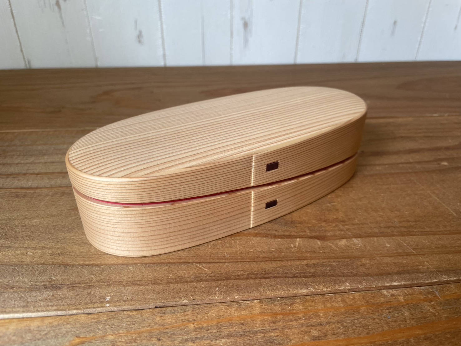 曲げわっぱ弁当箱　軌（MICHI）